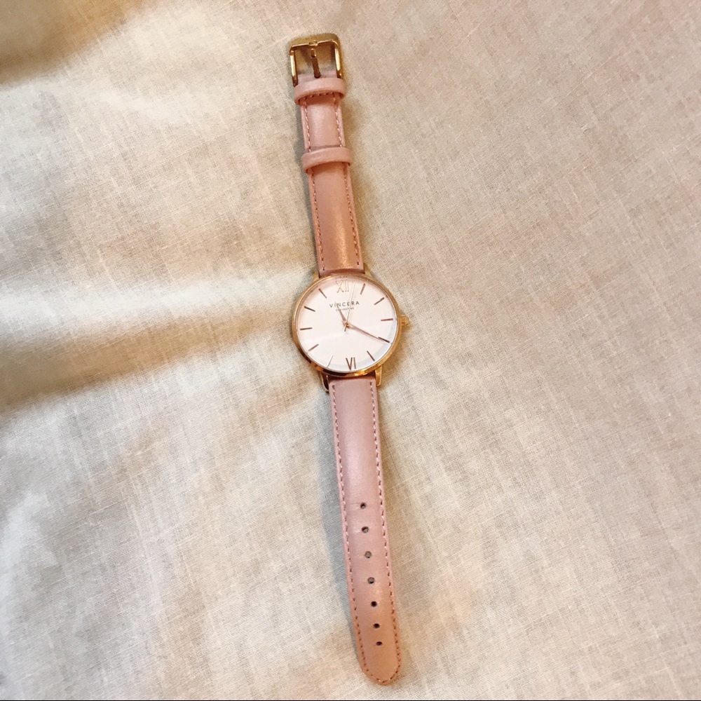 SOLD - ROSE GOLD/PINK WATCH